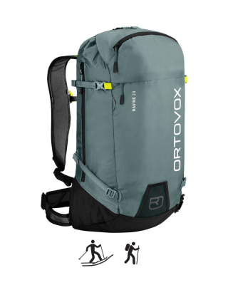Backpack ORTOVOX RAVINE 28 Arctic Grey